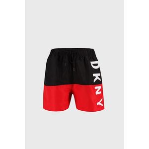 Čierno-červené kúpacie šortky DKNY Naxos vyobraziť