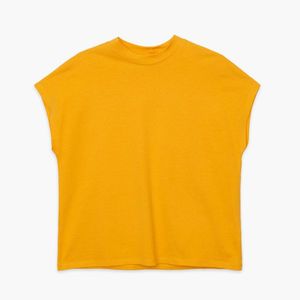 Cropp - Hladké tričko - Žltá vyobraziť