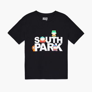 Cropp - Tričko s potlačou South Park - Čierna vyobraziť