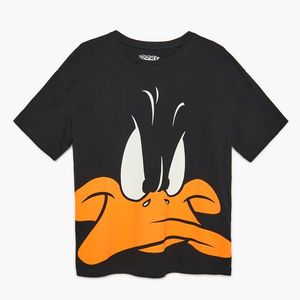 Cropp - Tričko s potlačou Looney Tunes - Čierna vyobraziť