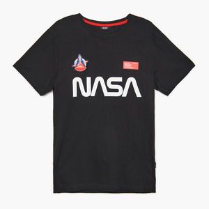 Cropp - Tričko NASA - Čierna vyobraziť