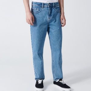Cropp - Loose džínsy - Modrá vyobraziť