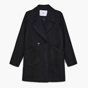 Cropp - Dvojradový kabát - Čierna vyobraziť