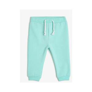 Koton Baby Girl Green Tie Waist Sweatpants vyobraziť