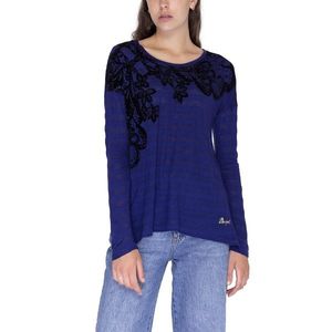 Desigual Tričko Woman Knitted T-Shirt Long Sleeve vyobraziť