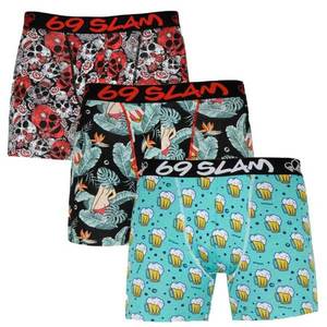 3PACK men's boxers 69SLAM fit bamboo mix (PACARS-BB) vyobraziť