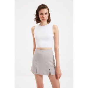 Trendyol Gray Skirt Shorts & Bermuda vyobraziť