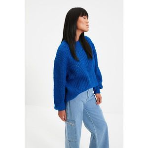 Trendyol Saks Openwork Knitwear Sweater vyobraziť