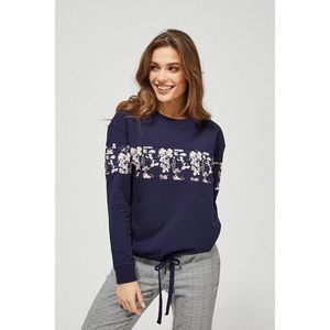 Cotton sweatshirt with a print vyobraziť