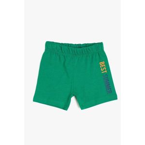 Koton Green Baby Boy Printed Shorts vyobraziť