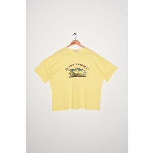 Koton Women's Yellow T-Shirt vyobraziť