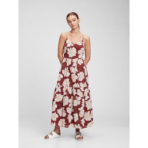 GAP Dress cami v-neck maxi dress vyobraziť