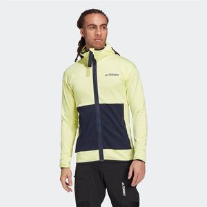 Adidas Terrex Tech Fleece Light Hooded Hiking Jacket Mens vyobraziť