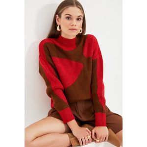 Trendyol Tile Jacquard Knitwear Sweater vyobraziť