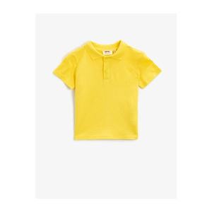 Koton Boys Polo Neck T-Shirt Cotton Basic Short Sleeve vyobraziť