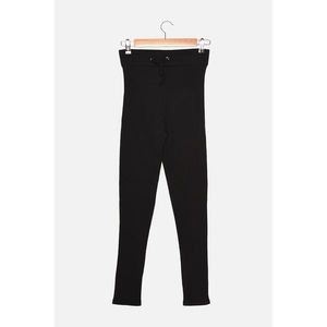 Trendyol Black Knitted Leggings vyobraziť