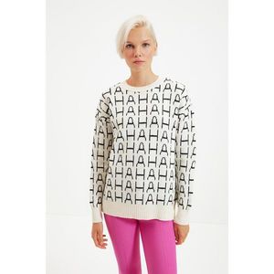 Trendyol Multicolor Jacquard Knitwear Sweater vyobraziť