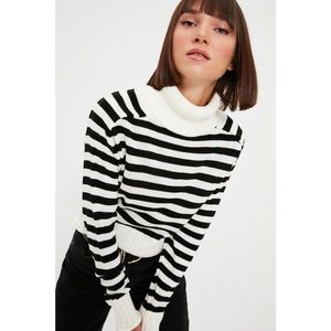 Trendyol Ecru Turtleneck Knitwear Sweater vyobraziť