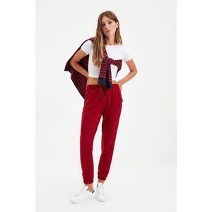 Trendyol Claret Red Basic Jogger Knitted Sweatpants vyobraziť