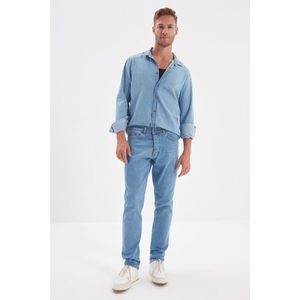 Trendyol Blue Men's Slim Fit Jeans vyobraziť