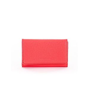 Women's coral eco-leather wallet vyobraziť