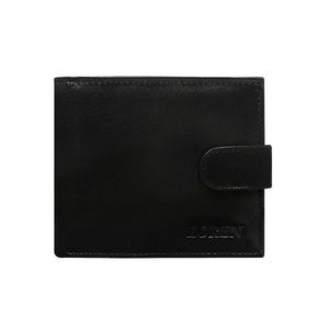 Black leather men's horizontal wallet vyobraziť