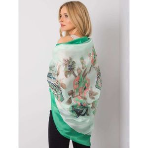 Green shawl with prints vyobraziť