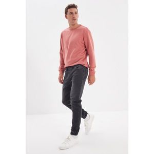 Trendyol Black Men's Relax Fit Jogger Jeans vyobraziť