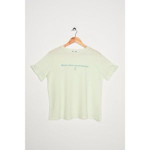 Koton Women's A.Green T-Shirt vyobraziť