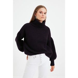 Trendyol Purple Knitwear Sweater vyobraziť