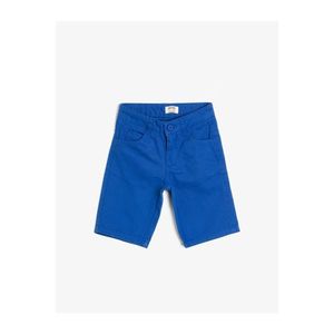 Koton Boy Blue Pocket Detailed Shorts vyobraziť