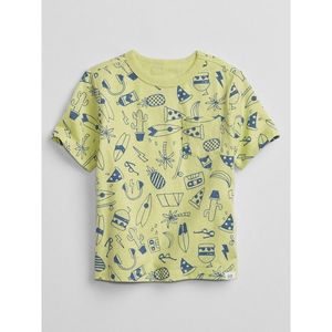 GAP Dětské tričko print t-shirt vyobraziť