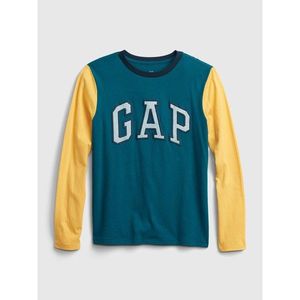 GAP Children's T-Shirt Logo Long Sleeve vyobraziť