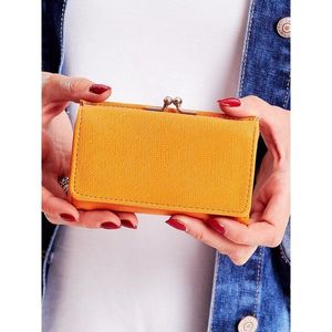 Women's honey wallet with a compartment for earwires vyobraziť