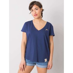 FOR FITNESS Ladies' navy blue t-shirt vyobraziť