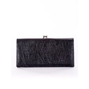Black wallet with a hook clasp vyobraziť