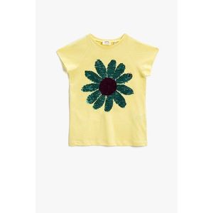 Koton Girl's Yellow T-Shirt vyobraziť