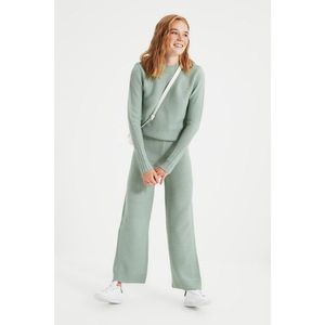 Trendyol Mint Knitted Detailed Sweater Pants Knitwear Bottom-Top Set vyobraziť