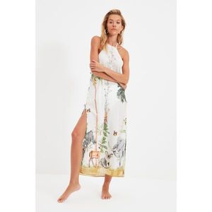 Trendyol Tropical Patterned Beach Dress vyobraziť