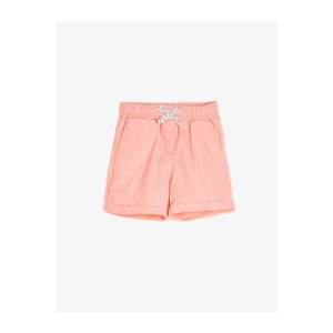 Koton Pink Girl Bow Detailed Shorts vyobraziť