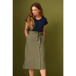 Greenpoint Woman's Skirt SPC32100 Khaki vyobraziť