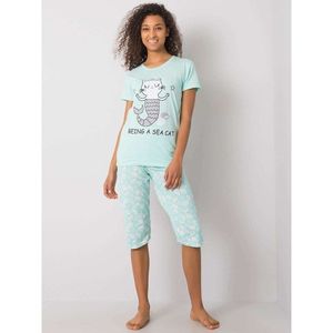 Mint two-piece sleeping set vyobraziť