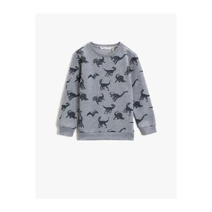 Koton Dinosaur Printed Sweatshirt Cotton vyobraziť