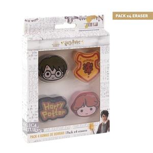 ERASER PACK X4 HARRY POTTER vyobraziť