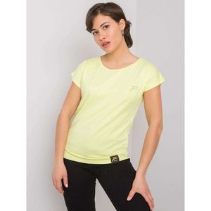 FOR FITNESS Yellow women's t-shirt vyobraziť