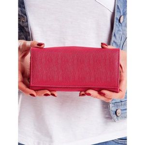 Women's pink elongated wallet vyobraziť