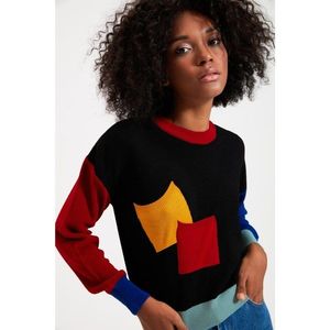 Trendyol Red Pocket Detailed Knitwear Sweater vyobraziť