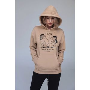 Aniklova Woman's Sweatshirt Love vyobraziť