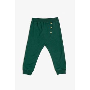 Koton Green Boy Button Detailed Sweatpants vyobraziť