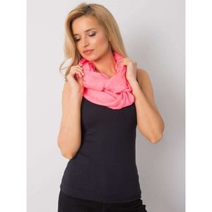 Fluo pink viscose tube scarf vyobraziť